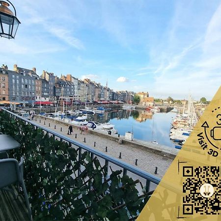Apartament Le Balcon Du Port Honfleur Zewnętrze zdjęcie